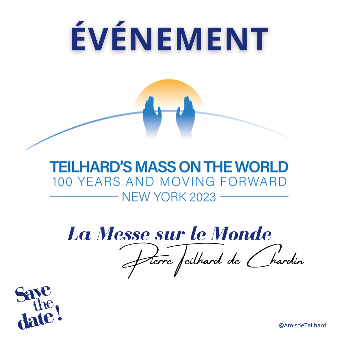 Image : Association des amis de Teilhard : New-York 2023, sur les pas de Teilhard.